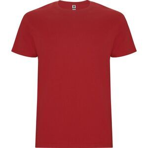 Roly Childrens/Kids Stafford Short-Sleeved T-Shirt / Red